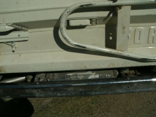 1970 White Ford Bronco Convertible