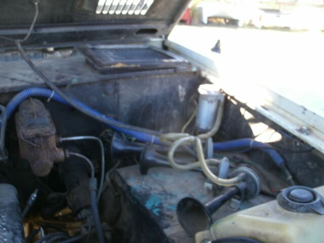 1970 White Ford Bronco Convertible
