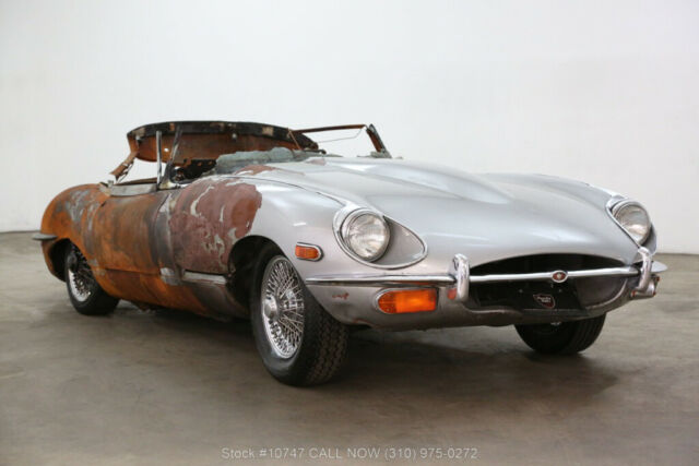 1970 Silver Jaguar XK