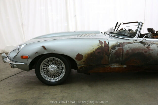 1970 Silver Jaguar XK