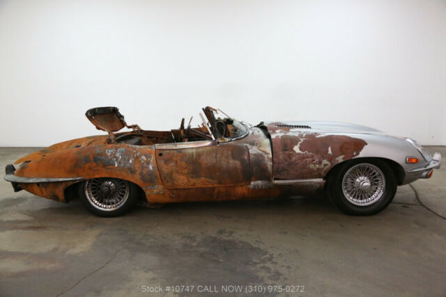 1970 Silver Jaguar XK