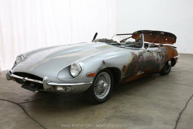 1970 Silver Jaguar XK