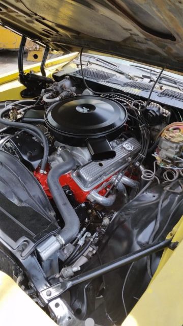 1970 Yellow Chevrolet Camaro Coupe