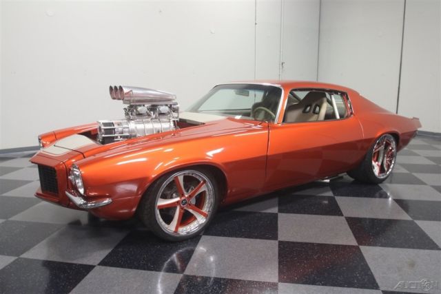 1970 Orange Chevrolet Camaro