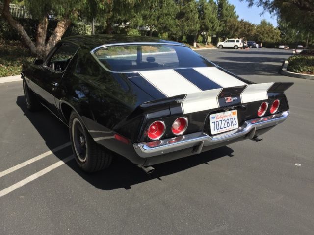 1970 Black Chevrolet Camaro Coupe