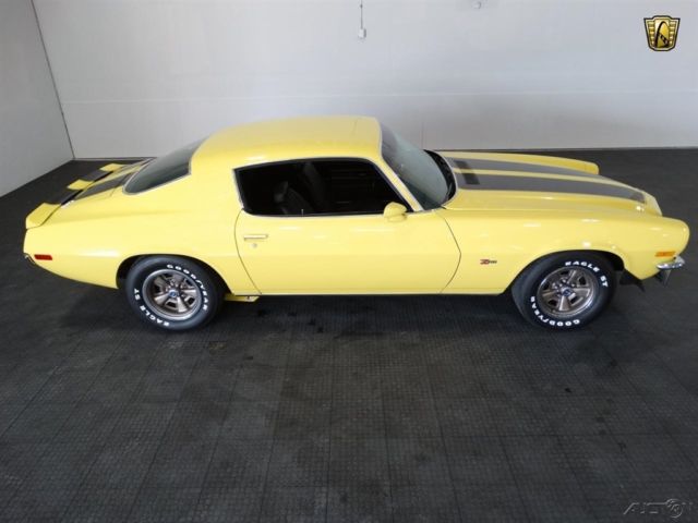 1970 Yellow Chevrolet Camaro