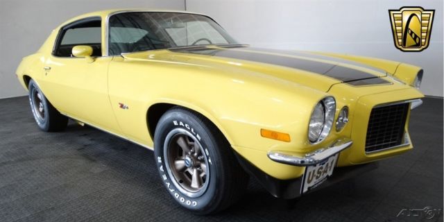 1970 Yellow Chevrolet Camaro