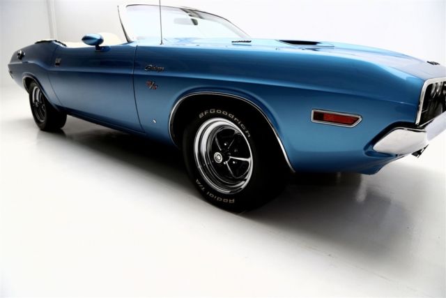 1970 Blue Dodge Challenger Convertible