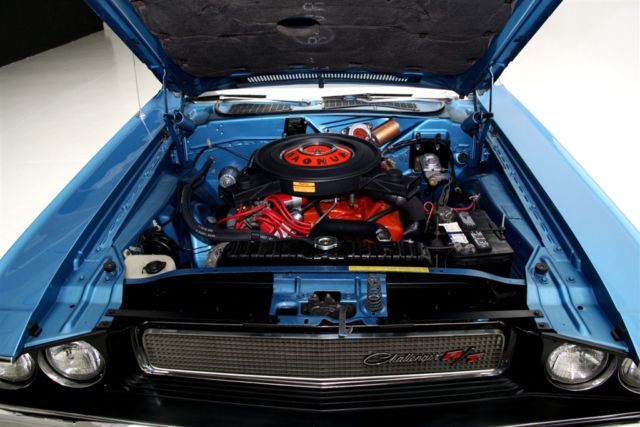 1970 Blue Dodge Challenger Convertible