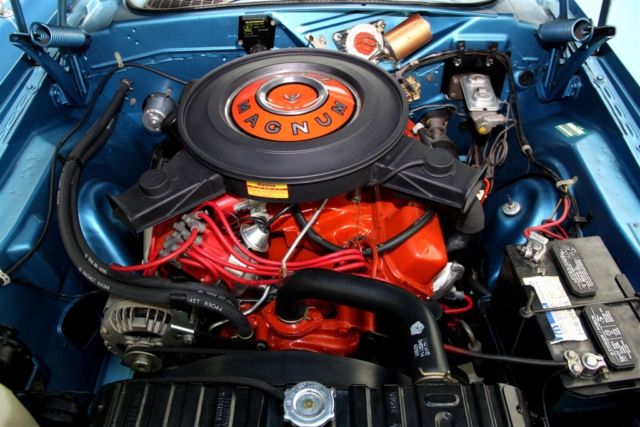 1970 Blue Dodge Challenger Convertible