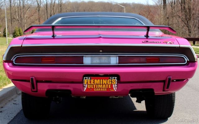 1970 Black Dodge Challenger Coupe