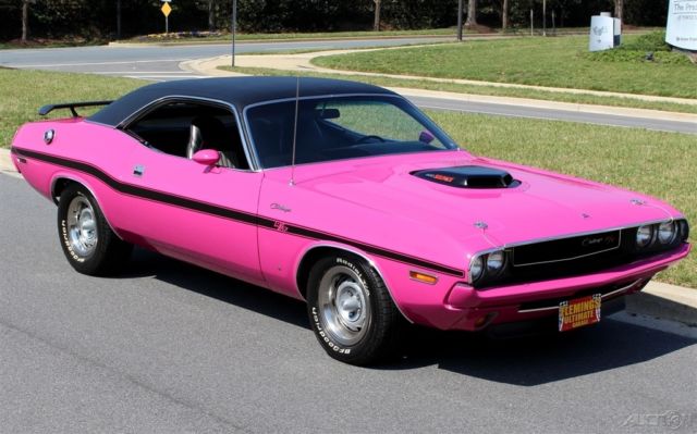 1970 Black Dodge Challenger Coupe
