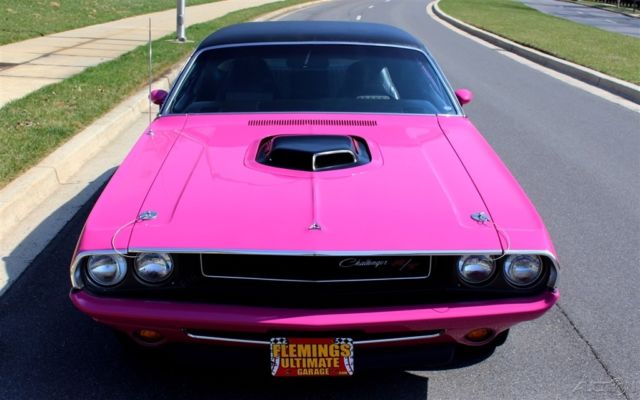 1970 Black Dodge Challenger Coupe