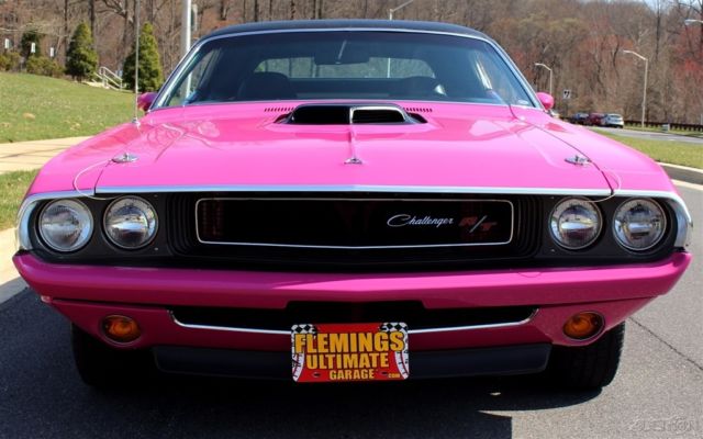 1970 Black Dodge Challenger Coupe