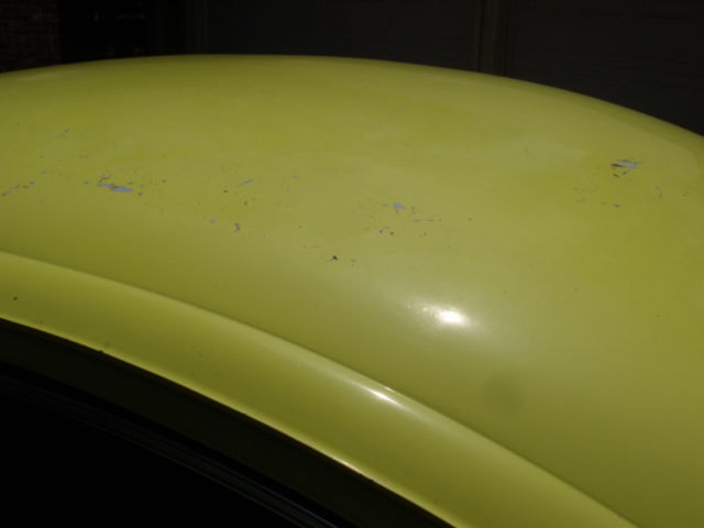 1970 Saturn Yellow Volkswagen Beetle - Classic