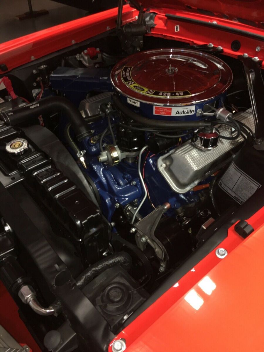 1970 Orange Ford Mustang Fastback