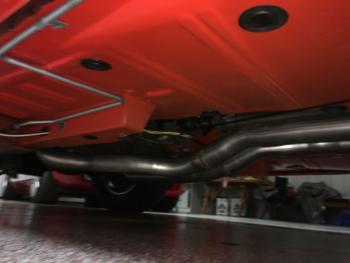 1970 Orange Ford Mustang Fastback