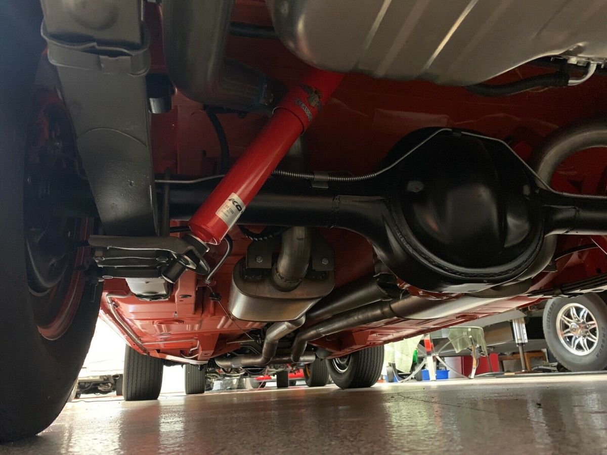 1970 Orange Ford Mustang Fastback