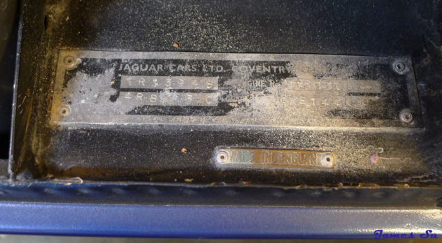 1970 Blue Jaguar E-Type Convertible