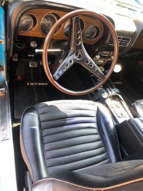 1970 Grabber Blue Ford Mustang Coupe