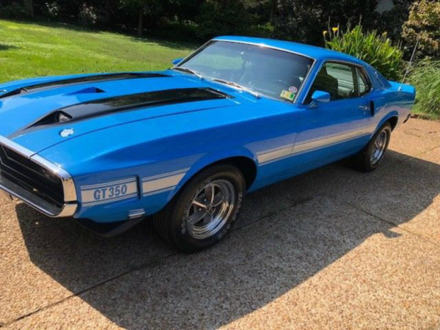 1970 Grabber Blue Ford Mustang Coupe