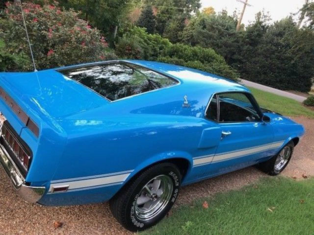 1970 Grabber Blue Ford Mustang Coupe