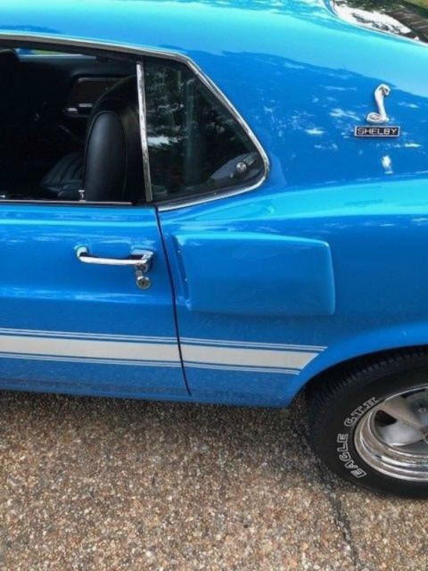 1970 Grabber Blue Ford Mustang Coupe