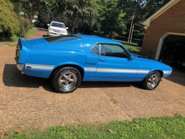 1970 Grabber Blue Ford Mustang Coupe