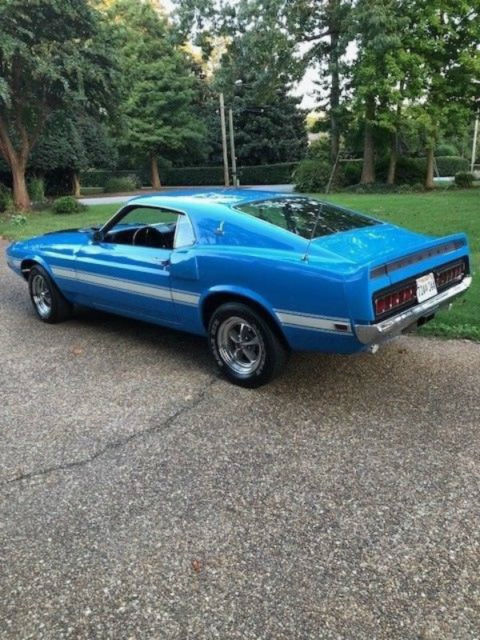 1970 Grabber Blue Ford Mustang Coupe