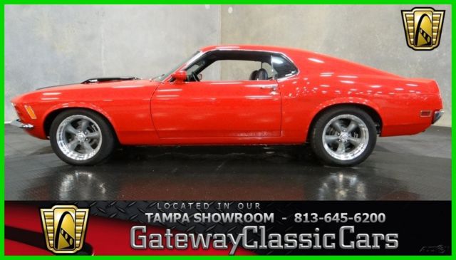 1970 Red Ford Mustang