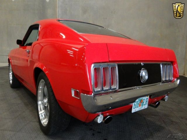 1970 Red Ford Mustang