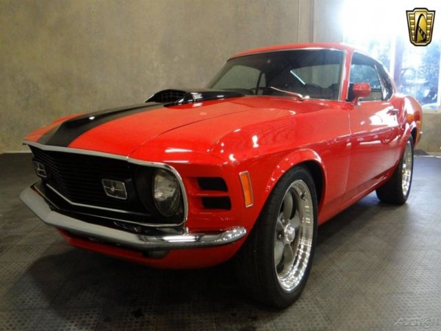 1970 Red Ford Mustang