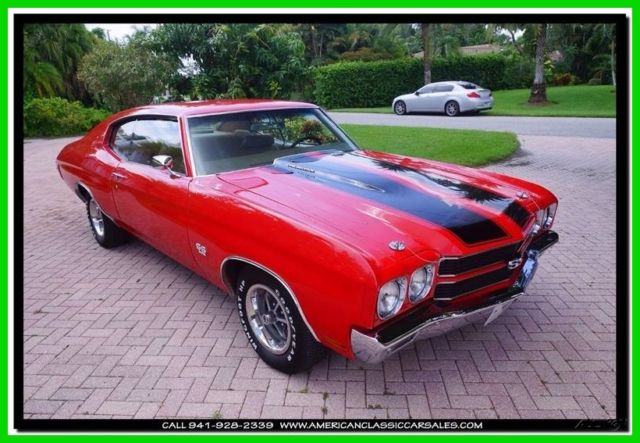 1970 Red Chevrolet Chevelle