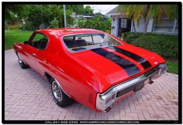 1970 Red Chevrolet Chevelle