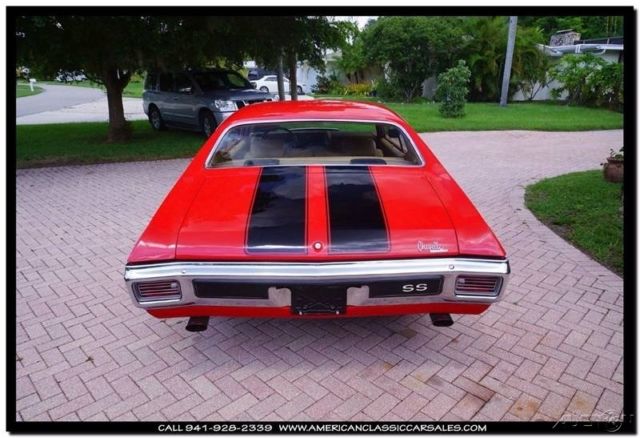1970 Red Chevrolet Chevelle