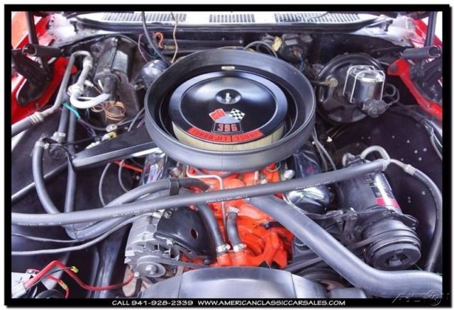 1970 Red Chevrolet Chevelle