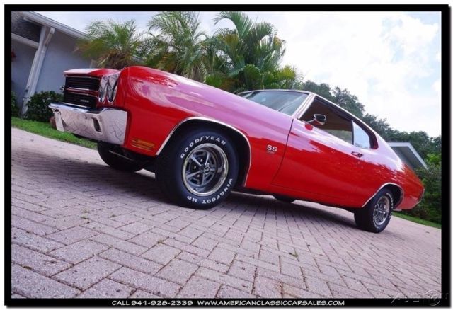 1970 Red Chevrolet Chevelle