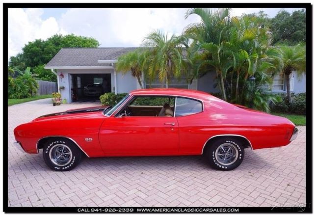 1970 Red Chevrolet Chevelle
