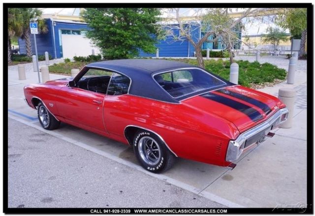 1970 Red Chevrolet Chevelle
