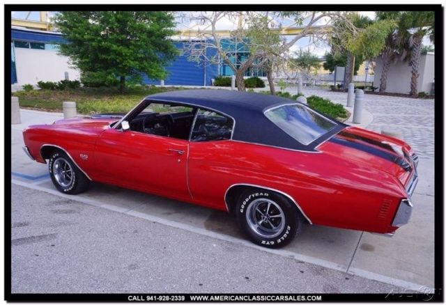 1970 Red Chevrolet Chevelle