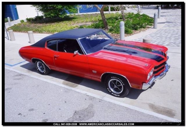 1970 Red Chevrolet Chevelle