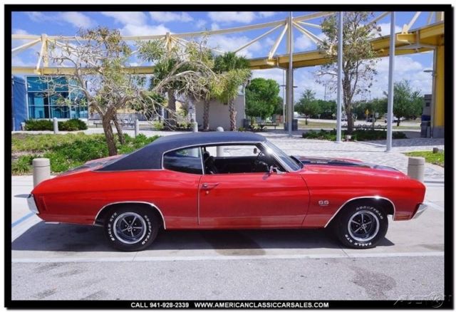 1970 Red Chevrolet Chevelle