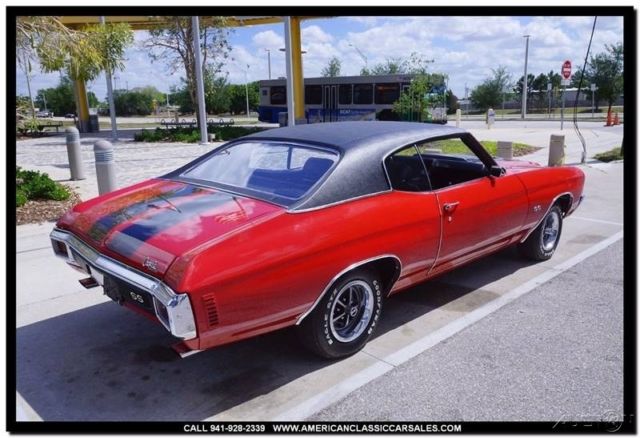 1970 Red Chevrolet Chevelle