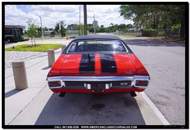 1970 Red Chevrolet Chevelle