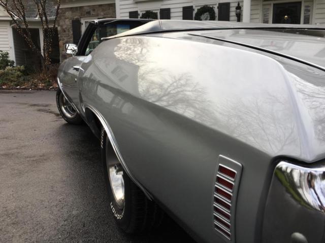 1970 Cortez Silver Chevrolet Chevelle Convertible