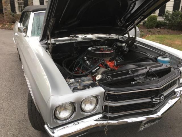 1970 Cortez Silver Chevrolet Chevelle Convertible