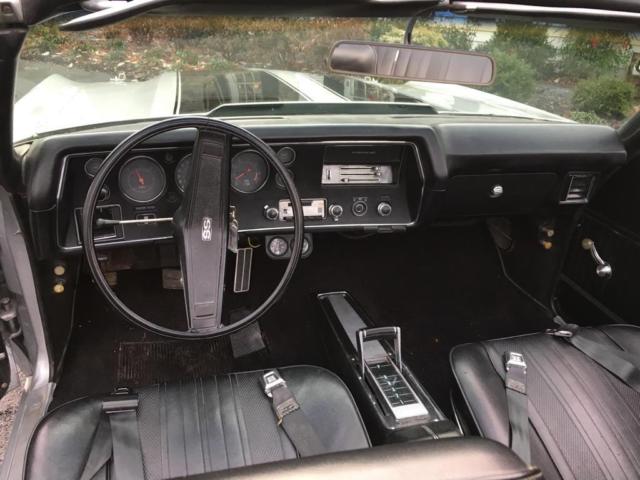 1970 Cortez Silver Chevrolet Chevelle Convertible