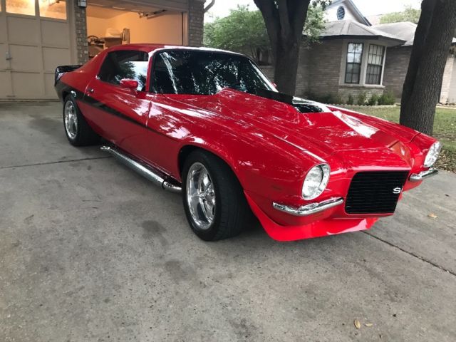 1970 Red w/ Black Racing Stripe Chevrolet Camaro Coupe