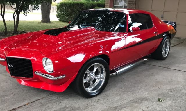 1970 Red w/ Black Racing Stripe Chevrolet Camaro Coupe