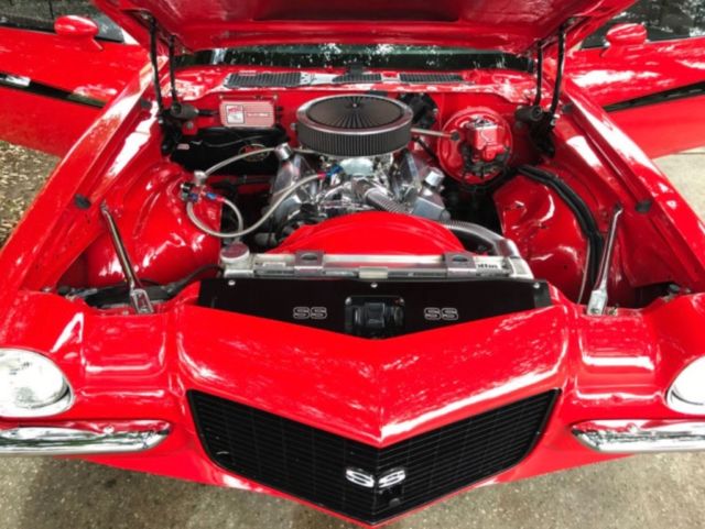 1970 Red w/ Black Racing Stripe Chevrolet Camaro Coupe